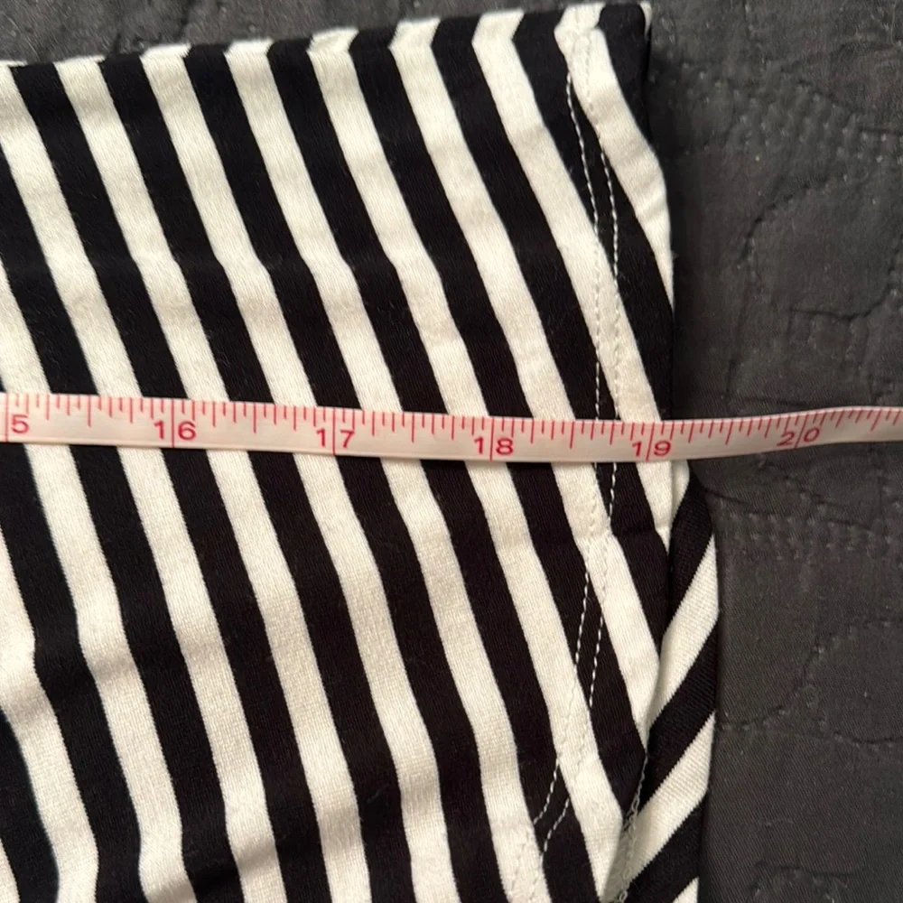 NWT Merona Black and White Striped Skirt - Picture 6 of 6